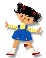 Vintage Hampelmann: 1960er