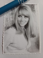 Altes originales s/w Foto, Hübsche blonde Frau