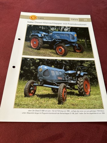 Lanz diesel kleinschlepper mit - diesel,
