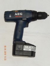 AEG BS2E 14.4T Profi Akkuschrauber, geprüft ist voll FUNKTIONSFÄHIG mit AKKU def