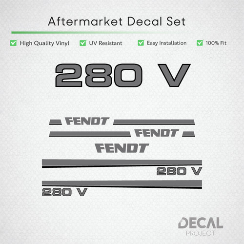 Fendt 280 decal kit - fendt,