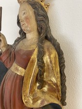 alte Heiligenfigur Hl. Maria