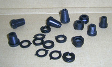 Plastik Schrauben Muttern mit Loch Zweck unbekannt