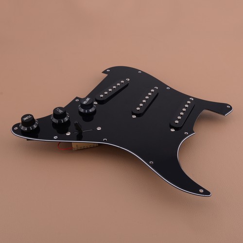 Black electric guitar loaded - electric,