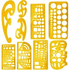 Zeichenschablone Kurven Lineal