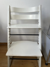 Stokke Tripp Trapp Baby Stuhl, Hochstuhl  (I)  in weiß lackiert