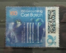 1 x 150. Geburtstag von Carl Bosch BRD Deutschland 2024 Mi-Nr. 3848 gestempelt