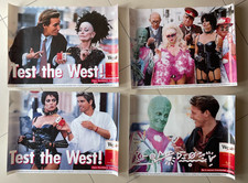 TEST THE WEST Reklame Poster 4 Stück 68 x 48cm KULT Vintage 80er Jahre, Rarität 