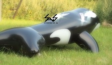 inflatable sph whale deep tri-hole sph pink