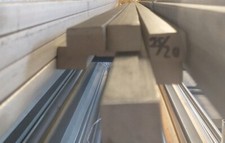 Edelstahl Flach 1.4462 gewalzt  V4A   100 x 20 mm Länge=500 mm - 1000 mm  4462