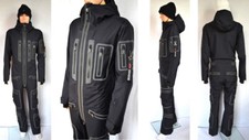 BOGNER 007 BODE HERREN BOND OVERALL SKIANZUG SCHWARZ MENS UVP 2500€ Gr 50 L NEU