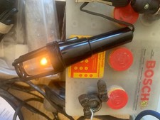 Oldtimer Kfz-Handlampe, Arbeitsleuchte, für 12 Volt/max.18W, voll funktionsfähig