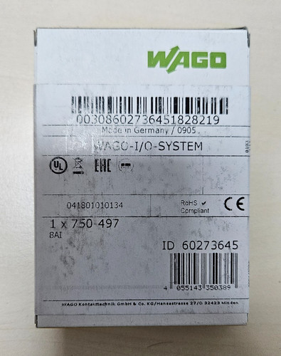 Wago 750 497 kanal - wago, 750-497