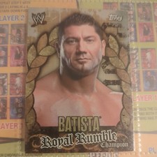 2007 Topps WWE WWF Face Off! ROYAL RUMBLE CHAMPIONS Batista 