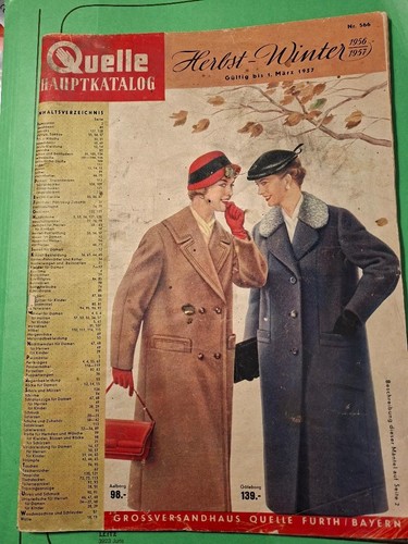 Quelle katalog 1956 - katalog,
