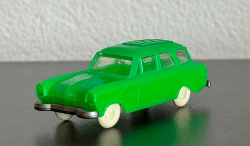 Vintage plastik groschenauto - vintage,