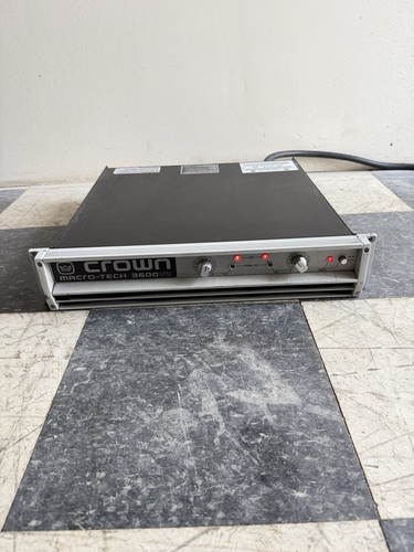 Crown macro tech 3600vz - crown,