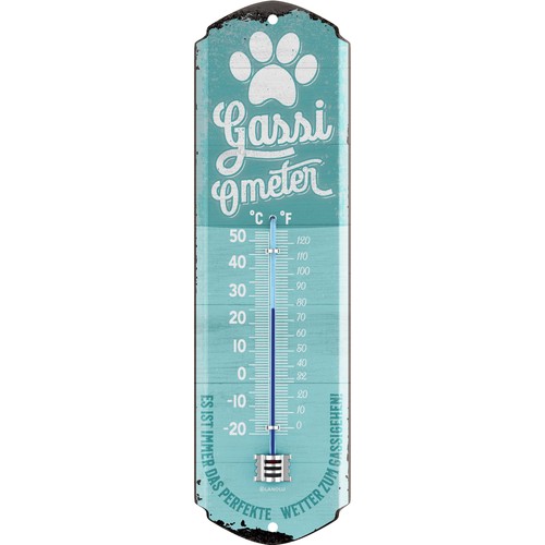 Blechschild retro deko hund - retro,