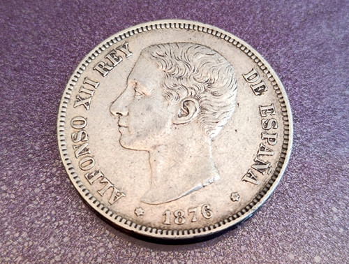1876 alfonso xii por de - alfonso, g-de