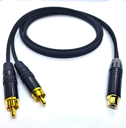 Adapter kabel x - 2, rca/cinch