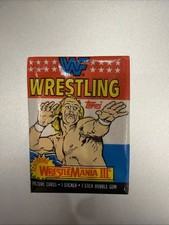 1987 Topps WWF Wrestling