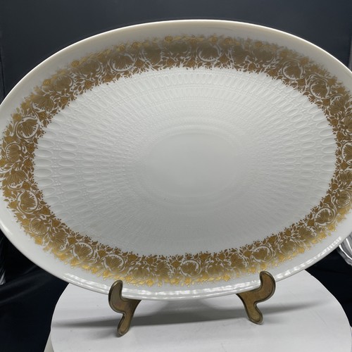 Rosenthal teller weiß mit - rosenthal,