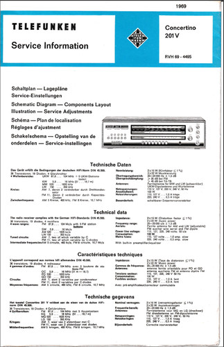 Service manual telefunken - manual,