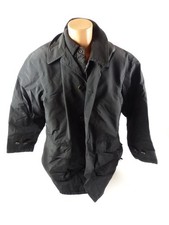 Joop Herren Jacke Parka herausnehmbares Innenfutter schwarz Nylon Gr. 50 (DU)