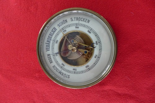 Lufft barometer messing auf - barometer,,