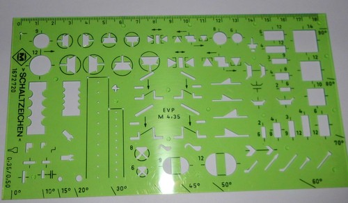 Ddr plaste schablone zeichnen - ,