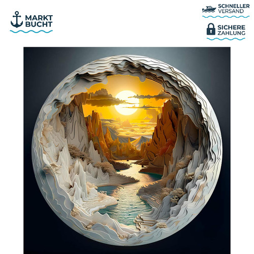 Puzzle 1000 teile höhle - puzzle,