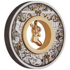 Silbermünze The Night Before