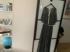 schwarzes Abendkleid  mit