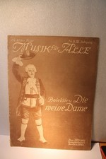 Antik notenheft musik für - antik,