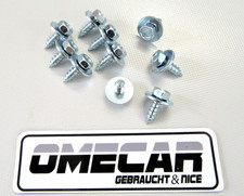 Schraube Kotflügel Kotflügelschrauben für VW Golf 2 CL GT GTI 16V G60 311821143