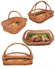 -10% Ausverkauf! Weidentablett