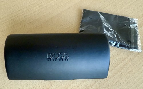 Boss brillenetui mit putztuch - brillenetui,