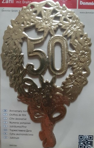 Festliche zahl jubiläum 50 - zahl,