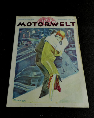 Adac motorwelt 1930 heft - motorwelt,