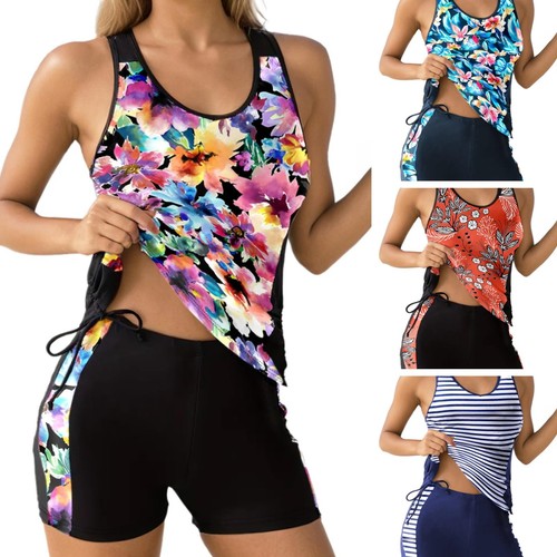 Damen tankini mit - shorts, set