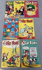 Konvolut Fix und Foxi  7 Hefte der frühen 60er Jahre Rolf Kauka unvollständig 