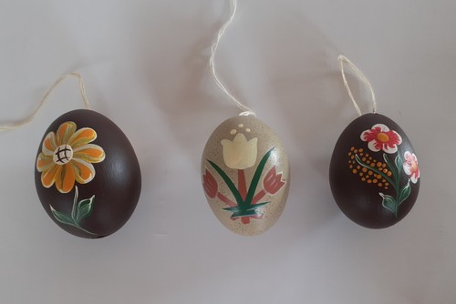 Echte ostereier handbemalt - 3,