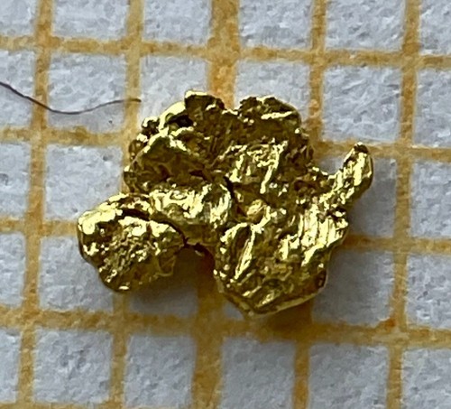 Echtes goldnugget - echtes,