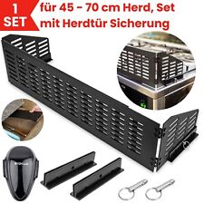 Herdschutzgitter mit Scharnier faltbar Kindersicherung kochen Herd Gitter Ofen