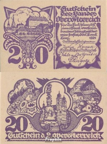 Banknoten österreich 1921 - banknoten,