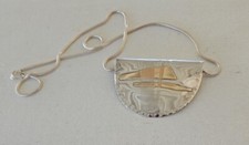 STERLING 14K GOLD ANN GRUNDLER