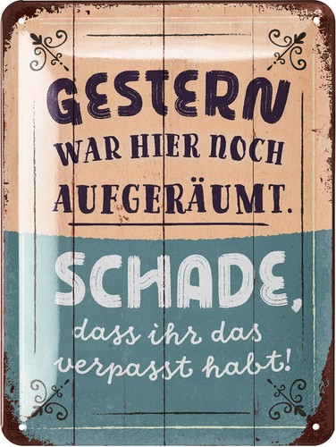 Retro blechschild vintage - retro,
