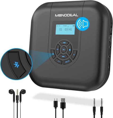 Player tragbar bluetooth - cd,