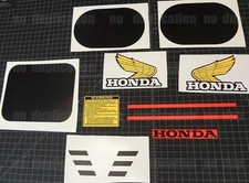 QR50 10pc Black Decal Set MX