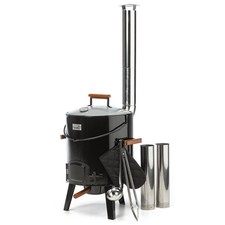 Skandika Gulaschkanone 14 Liter Gulaschkessel Holzgriffe B-Ware